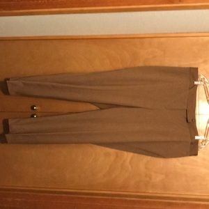 Lane Bryant tan trouser